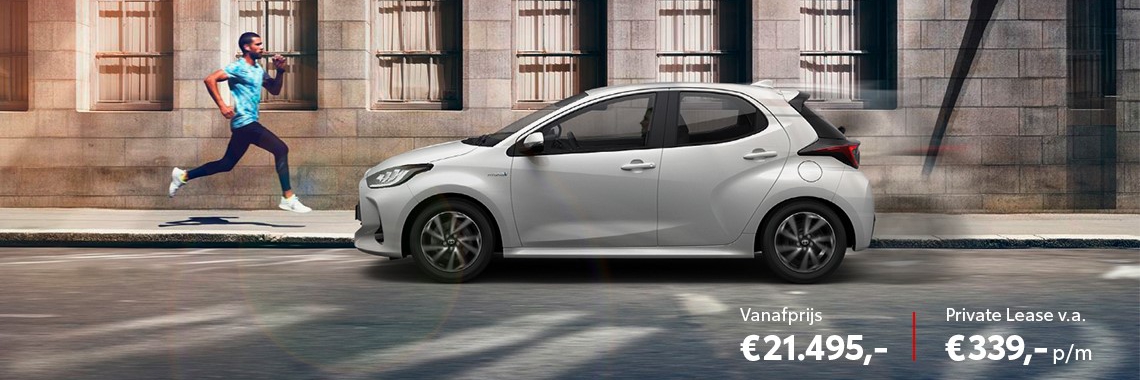 De nieuwe Yaris First Edition