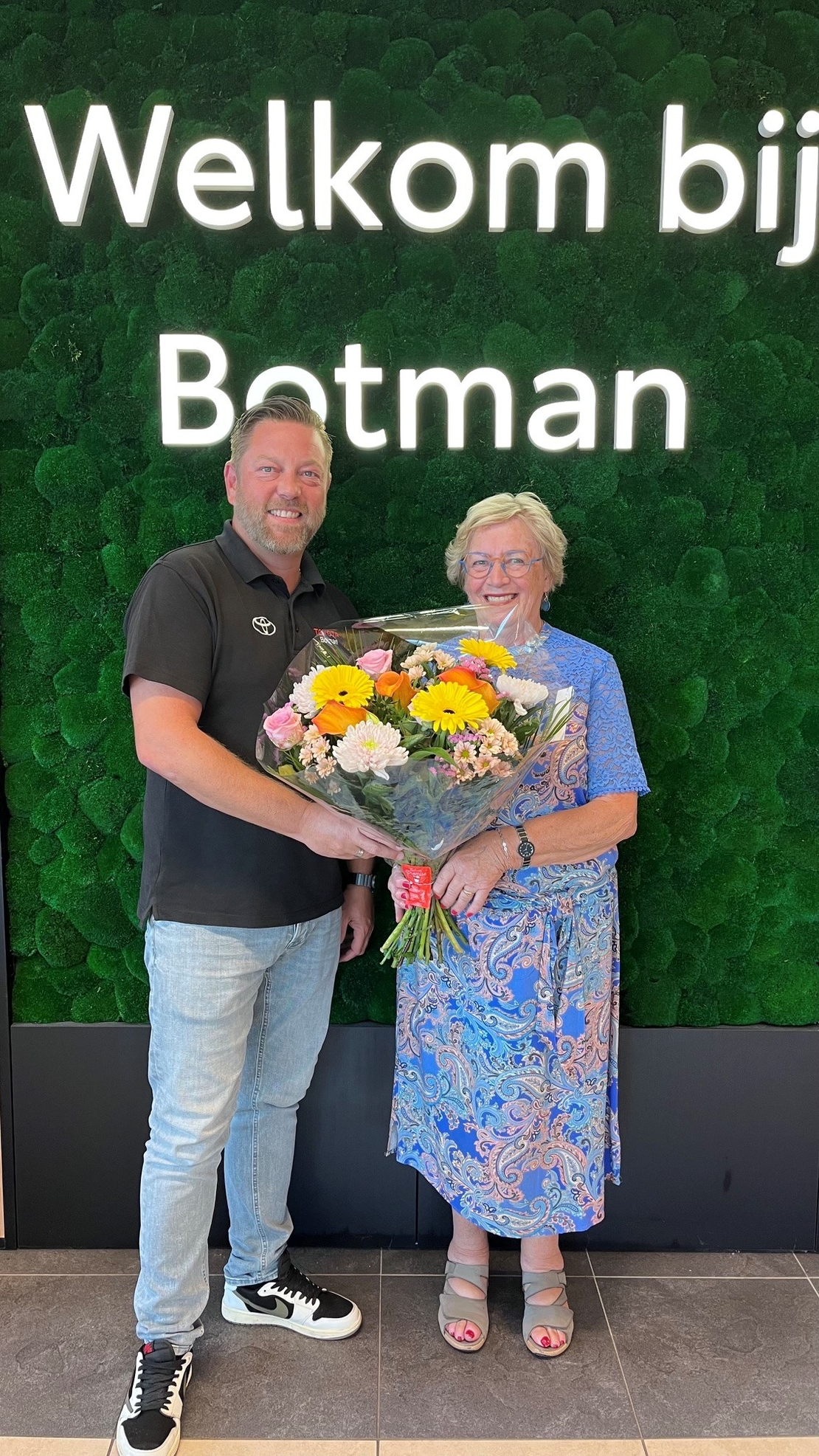 50 jaar klant bij Toyota Botman