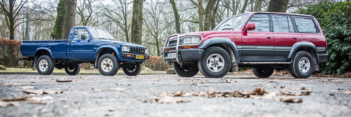 Dick en zijn liefde voor Toyota’s werkpaarden